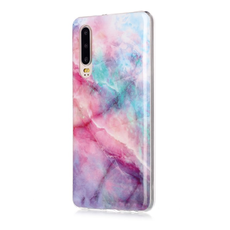 Marble Pattern IMD TPU Protection Case for Huawei P30 - Style B-2