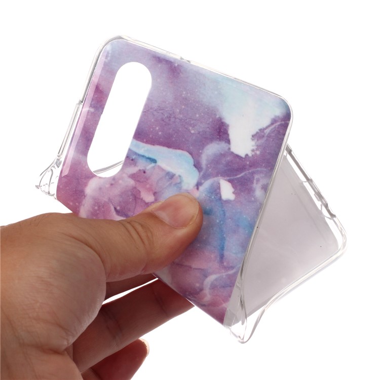 Caso De La Protección Del IMD TPU Para El Patrón De Mármol P30 Huawei - Estilo D-4