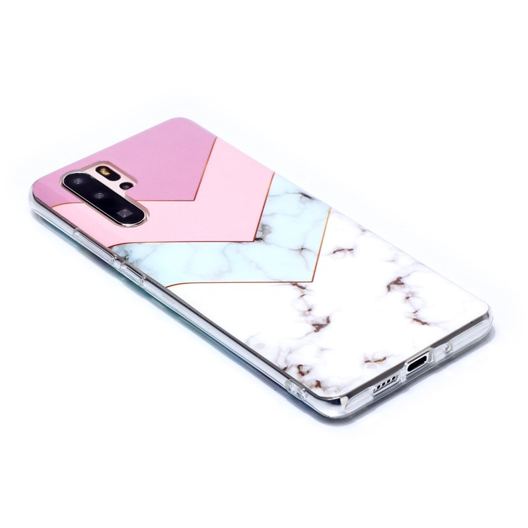 Marble Pattern IMD TPU Shell for Huawei P30 Pro - Style A-3