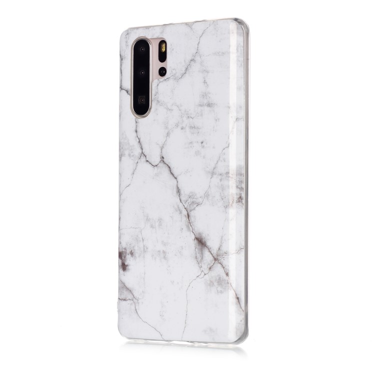 Marble Pattern IMD TPU Shell for Huawei P30 Pro - Style F-2