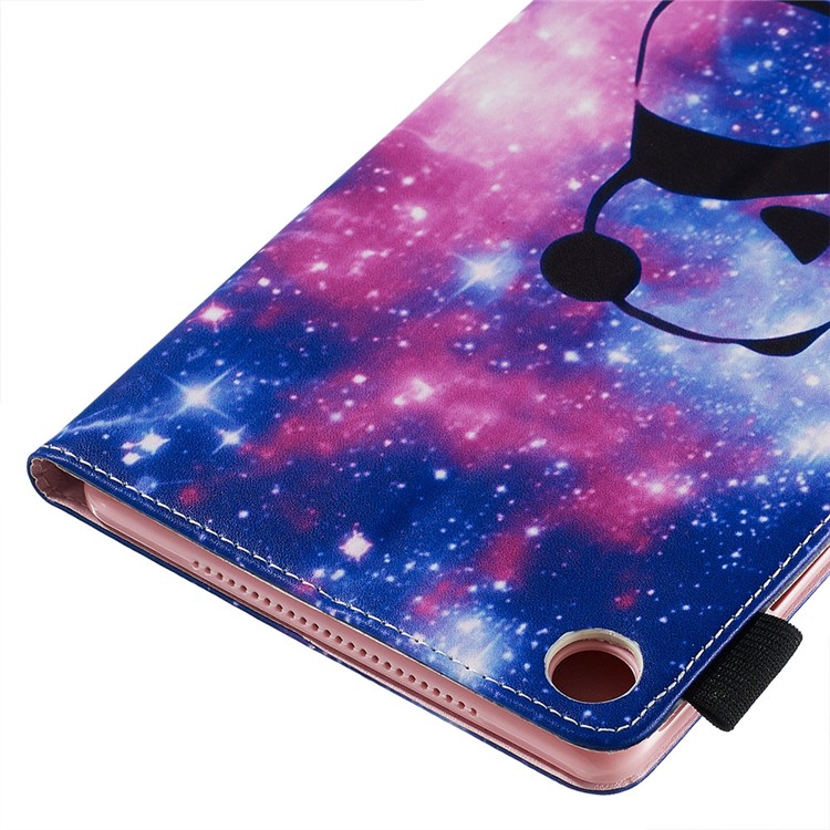Motif Portefeuille Impression Support Coque De Recouvrement De La Tablette En Cuir Pour Huawei MediaPad M5 8 (8,4 Pouces) - Panda-8