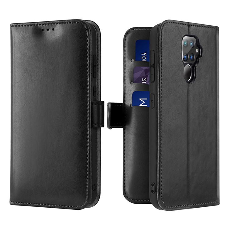 DUX DUCIS KADO Series Leather Case for Huawei Mate 30 Lite/nova 5i Pro - Black-1