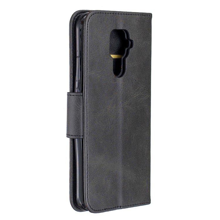 For Huawei Mate 30 Lite / nova 5i Pro PU Leather Wallet Stand Phone Shell - Black-3