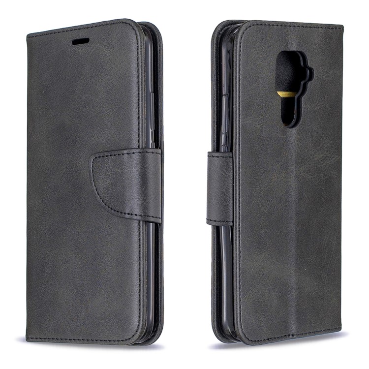 For Huawei Mate 30 Lite / nova 5i Pro PU Leather Wallet Stand Phone Shell - Black-4