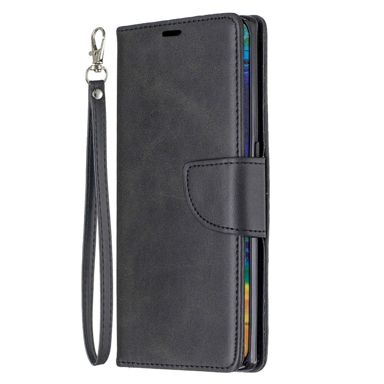 Wallet Leather Phone Case Covering with Stand for Huawei Mate 30 Pro - Black-2