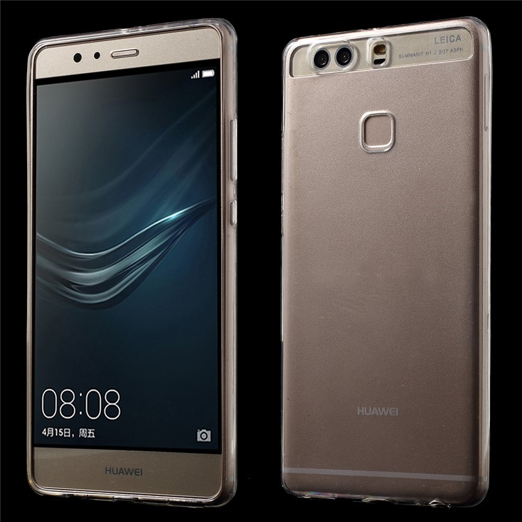 Ultra Slim TPU Case for Huawei P9 Plus - Transparent-1