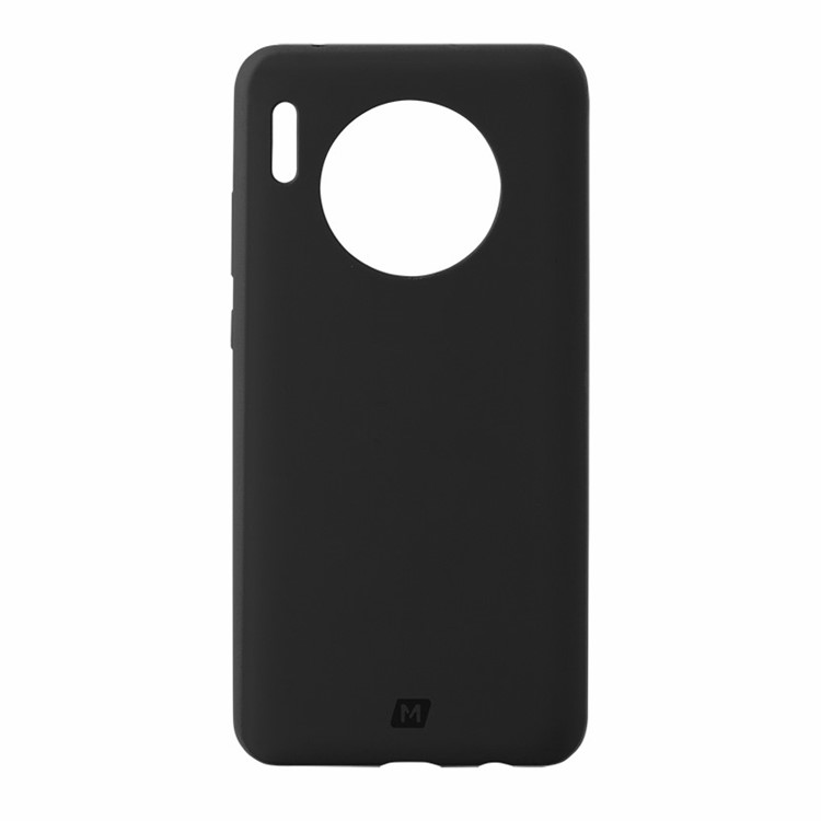 MOMAX Soft Liquid Silicone Phone Cover for 	Huawei Mate 30 - Black-1