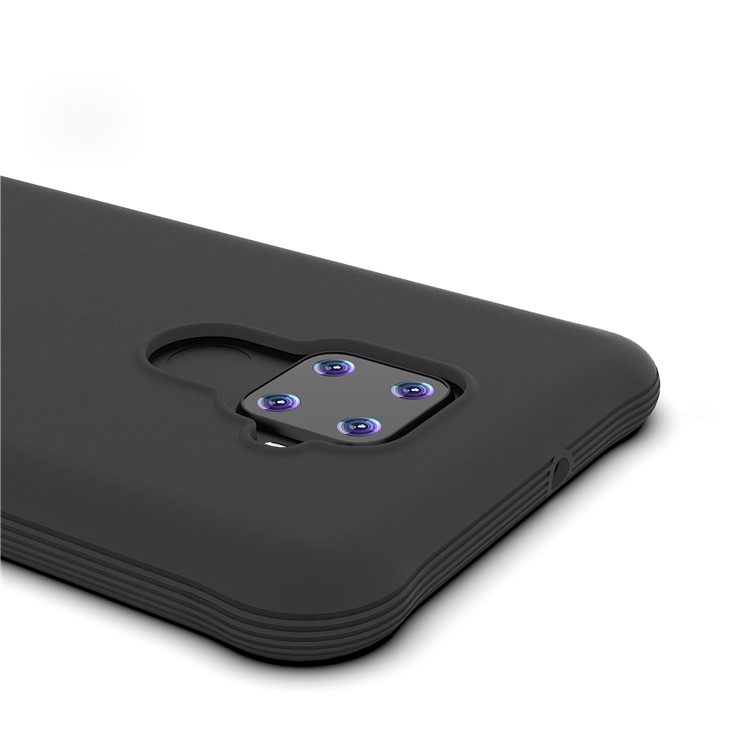 Smerigliato Cellulare Telaio In TPU Antiurto Per Huawei Compagno 30 Lite / Nova 5i Pro - Nero-3