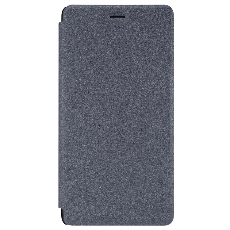 NILLKIN Sparkle Series Flip Leather Case for Huawei P9 Lite / G9 Lite - Black-1