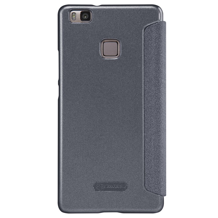 NILLKIN Sparkle Series Flip Leather Case for Huawei P9 Lite / G9 Lite - Black-2