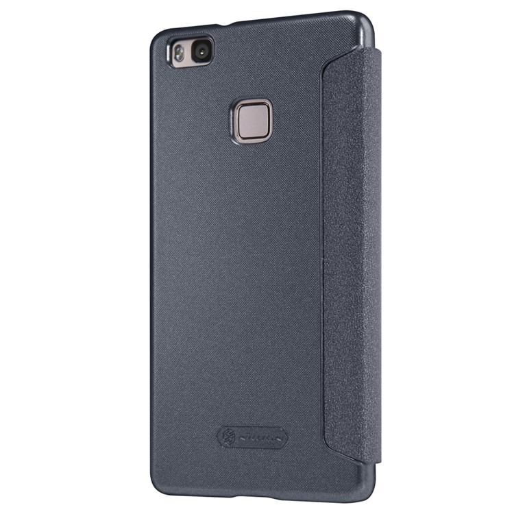 NILLKIN Sparkle Series Flip Leather Case for Huawei P9 Lite / G9 Lite - Black-3