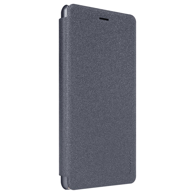 NILLKIN Sparkle Series Flip Leather Case for Huawei P9 Lite / G9 Lite - Black-5