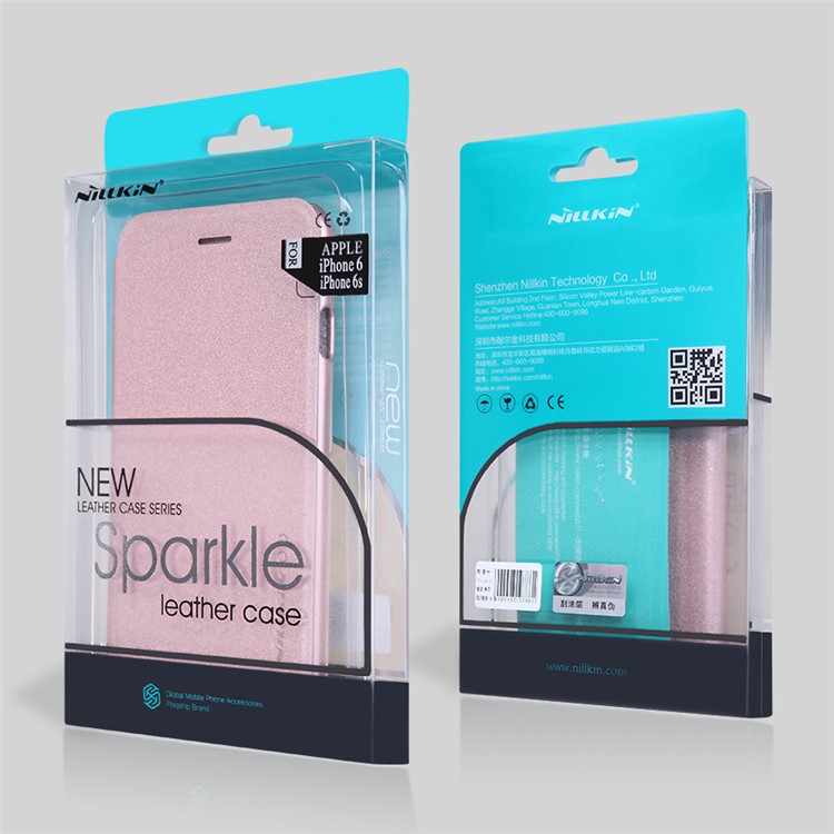 NILLKIN Sparkle Series Flip Leather Case for Huawei P9 Lite / G9 Lite - Black-8