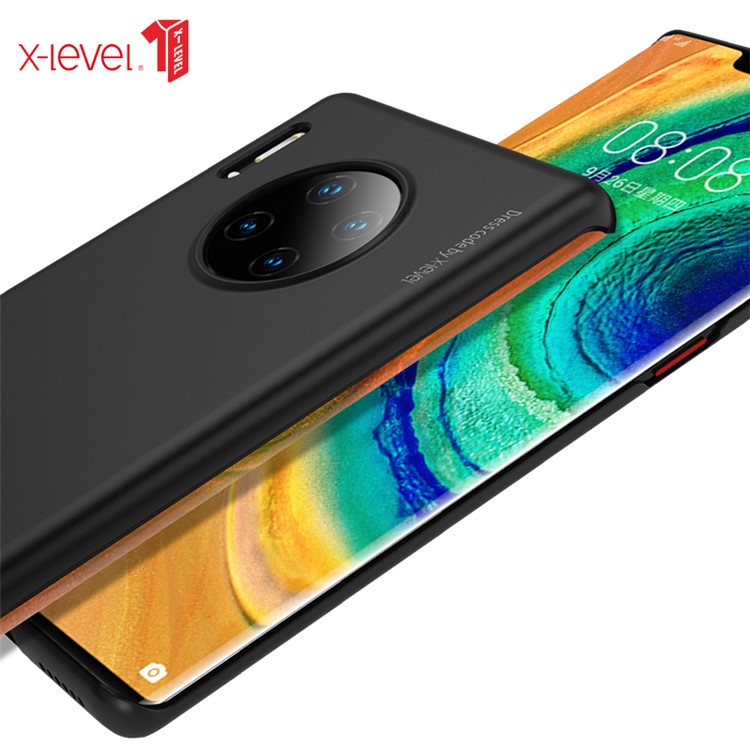 X-NIVEL Cubierta Del Teléfono Móvil Dura Helada PC Para Huawei Compañero De 30 Pro - Negro-4
