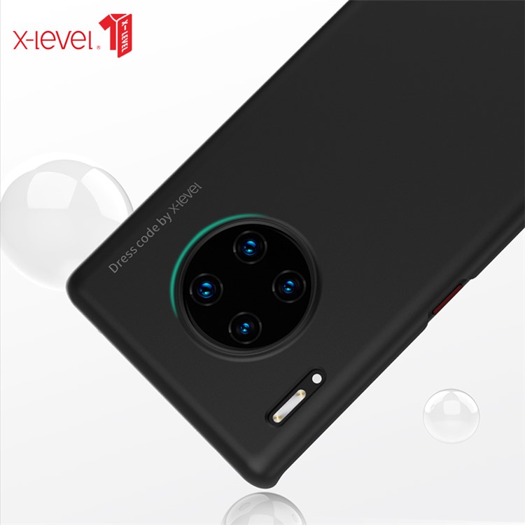 X-NIVEL Cubierta Del Teléfono Móvil Dura Helada PC Para Huawei Compañero De 30 Pro - Negro-5