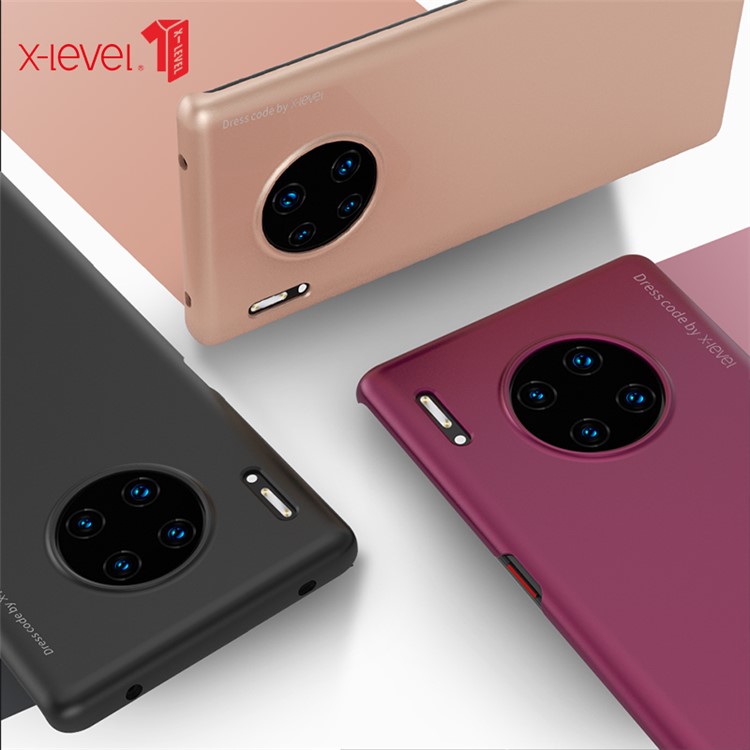 X-NIVEL Cubierta Del Teléfono Móvil Dura Helada PC Para Huawei Compañero De 30 Pro - Negro-6