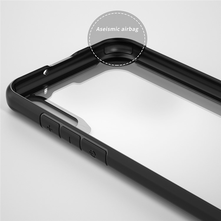 For Huawei Honor Vera 30 Shock Absorption PC + TPU Shell Cover - Black-3