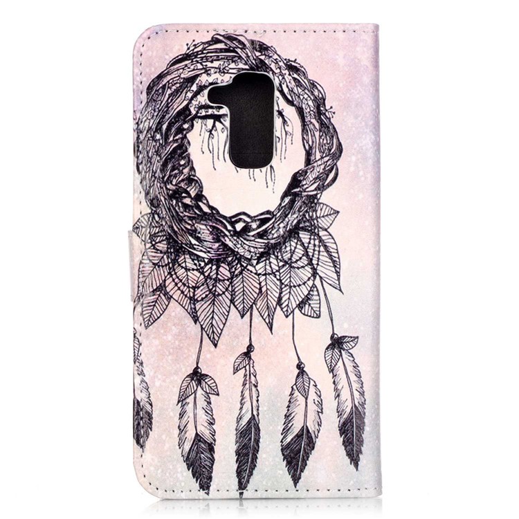 Embossed Leather Card Holder Shell for Huawei Honor 5c / GT3 - Dream Catcher-2