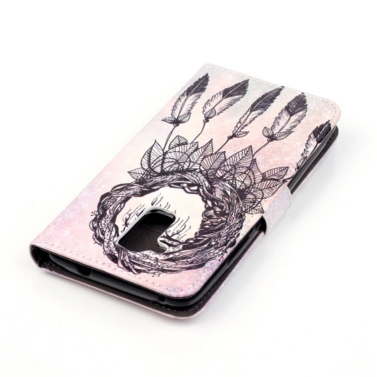 Embossed Leather Card Holder Shell for Huawei Honor 5c / GT3 - Dream Catcher-5