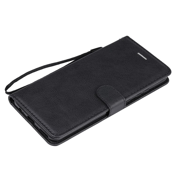 Caso Del Soporte Del Cuero De La Cartera De Color Sólido Para Huawei Se Aparean 30 - Negro-5