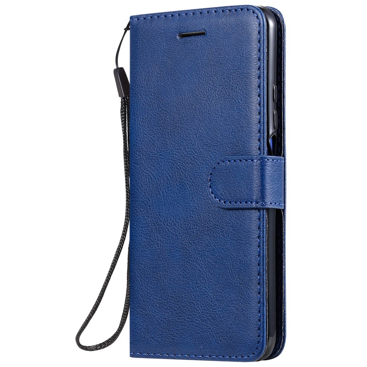 KT Leath Series-2 Wallet Leather Stand Case Pour Huawei Honor 20 / Nova 5T - Bleu