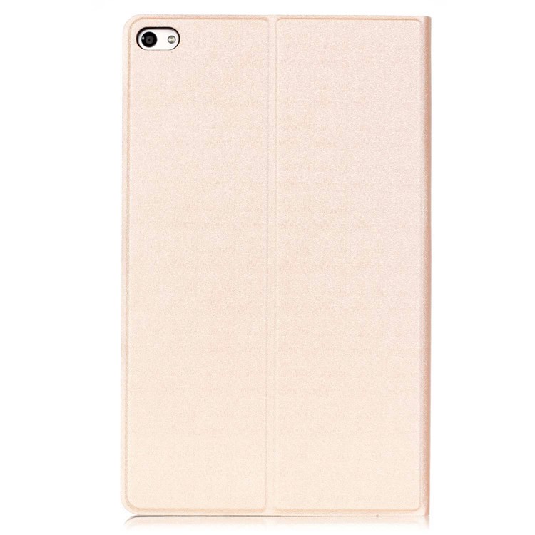 Sand-like Texture Stand Leather Case for Huawei MediaPad T2 10.0 Pro - Gold-3