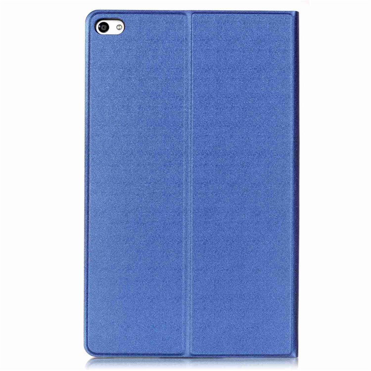 Sand-like Texture Stand PU Leather Case for Huawei MediaPad T2 10.0 Pro - Dark Blue-3