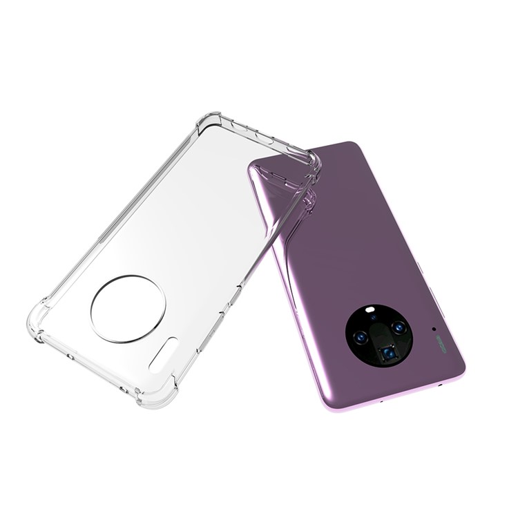 Transparent Shockproof Anti-slip TPU Phone Case Cover for Huawei Mate 30-2