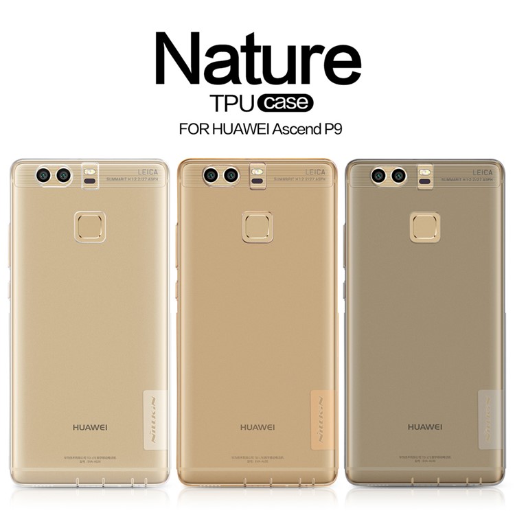 NILLKIN 0.6mm Nature TPU Case for Huawei P9 - White-7
