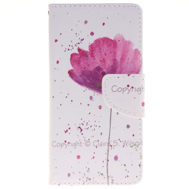 For Huawei P9 Wallet Leather Cover - Pretty Floral-1