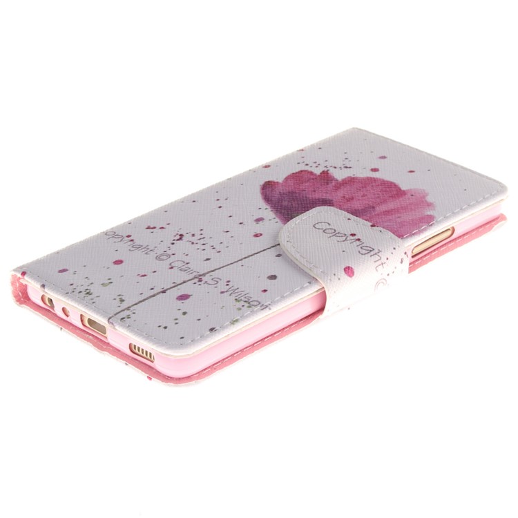 For Huawei P9 Wallet Leather Cover - Pretty Floral-3