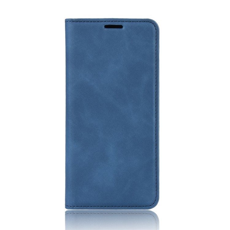 Leather Stand Case with Card Slots for Huawei Honor 20 Pro - Blue-2