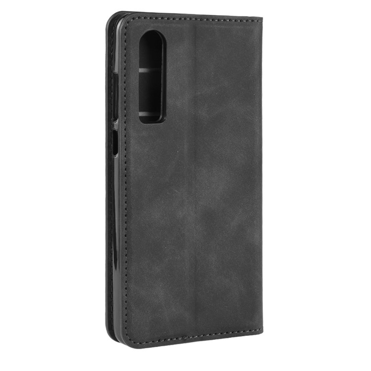 Cuir PU Stand De Portefeuille Pour P30 Huawei - Noir-6