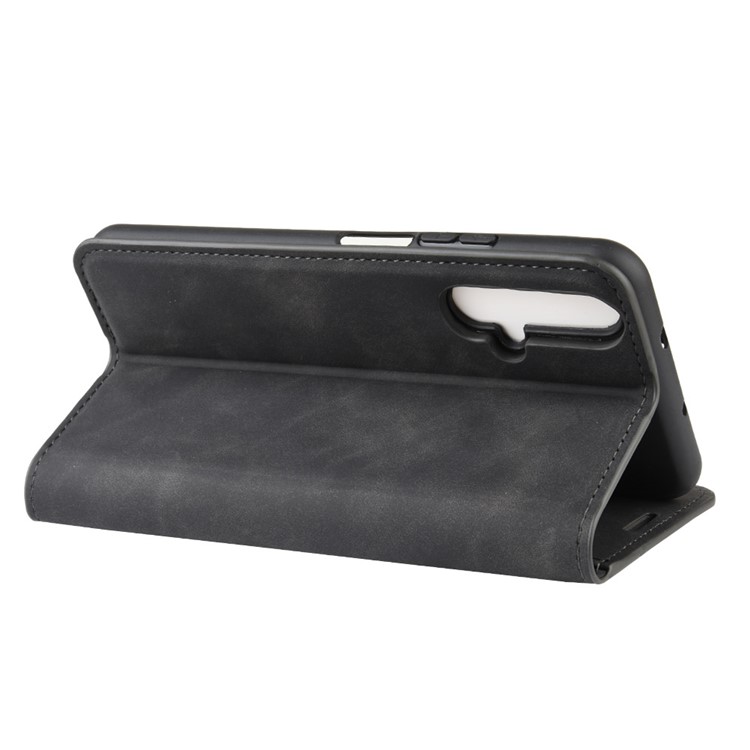 Wallet Leather Stand Case for Huawei Honor 20 / nova 5T - Black-5