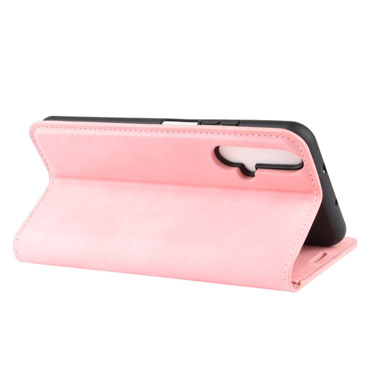 Wallet Leather Stand Case for Huawei Honor 20 / nova 5T - Pink-5