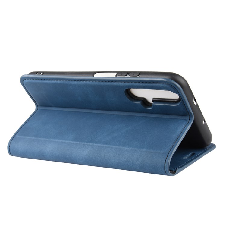 Wallet Leather Stand Case for Huawei Honor 20 / nova 5T - Blue-5