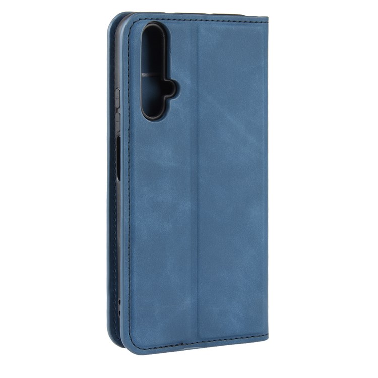 Wallet Leather Stand Case for Huawei Honor 20 / nova 5T - Blue-6