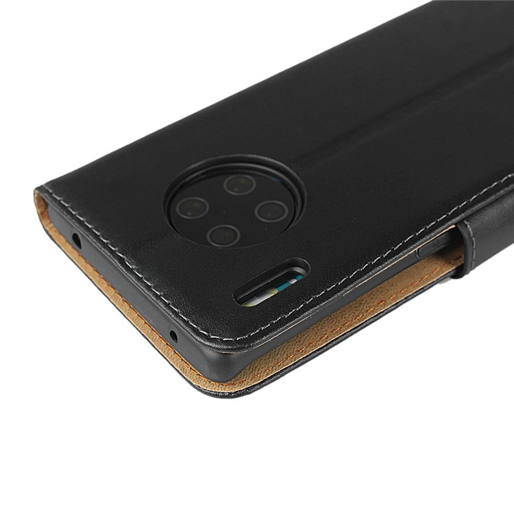 Genuine Leather Wallet Stand Case Cover for Huawei Mate 30 Pro-11
