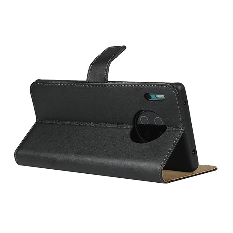 Genuine Leather Wallet Stand Case Cover for Huawei Mate 30 Pro-6