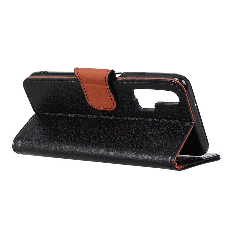 Nappa Texture Split Leather Wallet Case for Huawei nova 6 5G Version - Black-11