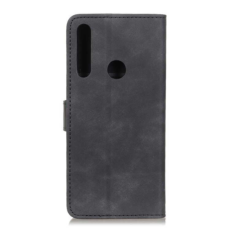 KHAZNEH Retro Wallet Leather Shell with Stand for Huawei Honor 9X (Global Version)/P Smart Z/Y9 Prime 2019/Enjoy 10 Plus - Black-8