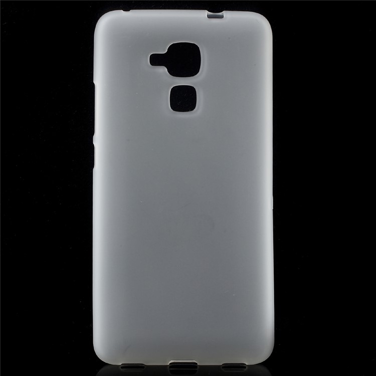 Matte TPU Gel Phone Cover for Huawei Honor 5c / GT3 - White-1