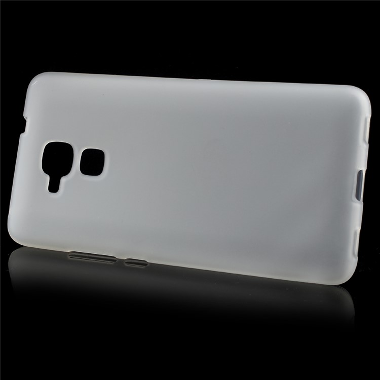 Matte TPU Gel Phone Cover for Huawei Honor 5c / GT3 - White-2