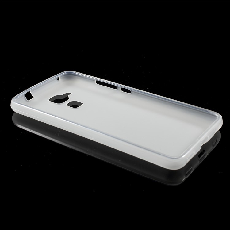 Matte TPU Gel Phone Cover for Huawei Honor 5c / GT3 - White-5