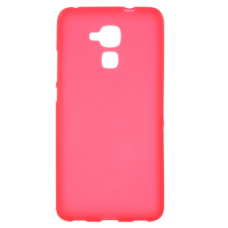 Matte TPU Gel Protective Case for Huawei Honor 5c / GT3 - Red-1