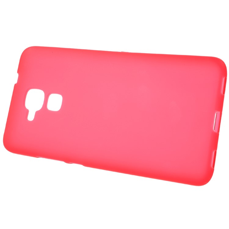 Matte TPU Gel Protective Case for Huawei Honor 5c / GT3 - Red-2
