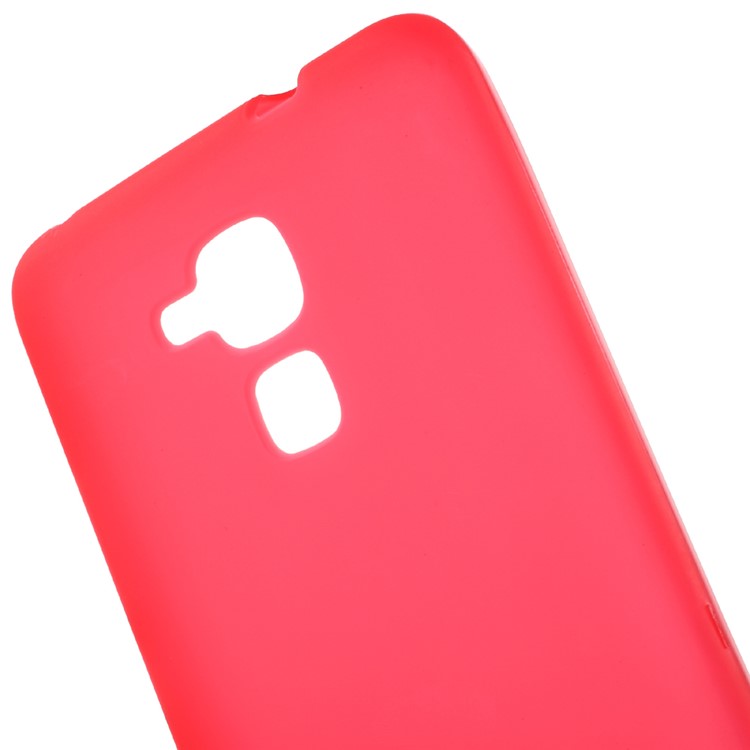 Matte TPU Gel Protective Case for Huawei Honor 5c / GT3 - Red-4
