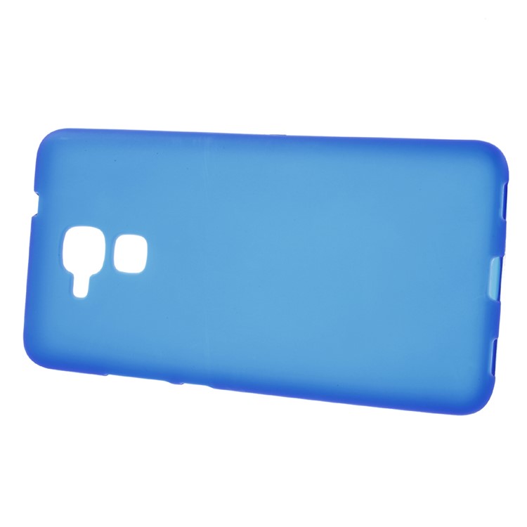 Matte Flexible TPU Gel Phone Case for Huawei Honor 5c / GT3 - Blue-2