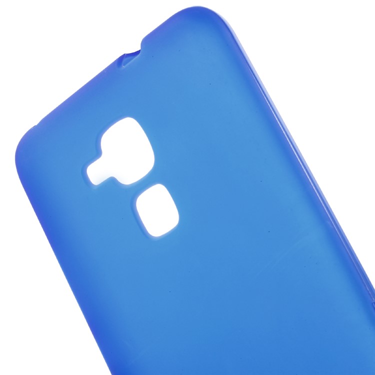Matte Flexible TPU Gel Phone Case for Huawei Honor 5c / GT3 - Blue-4