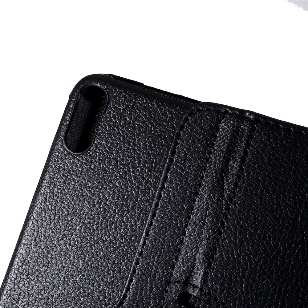 Litchi Texture 360 Degree Rotary Stand Leather Case for Huawei MatePad Pro 10.8-inch - Black-2